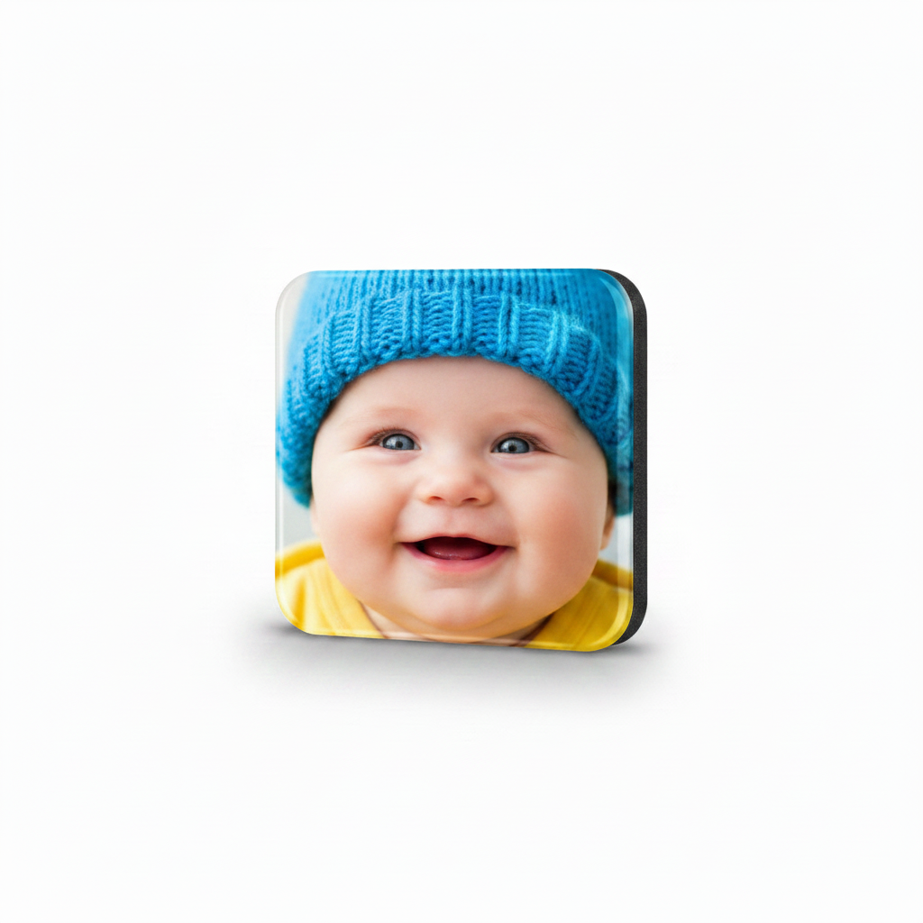 2x2 Photo Magnet - Baby